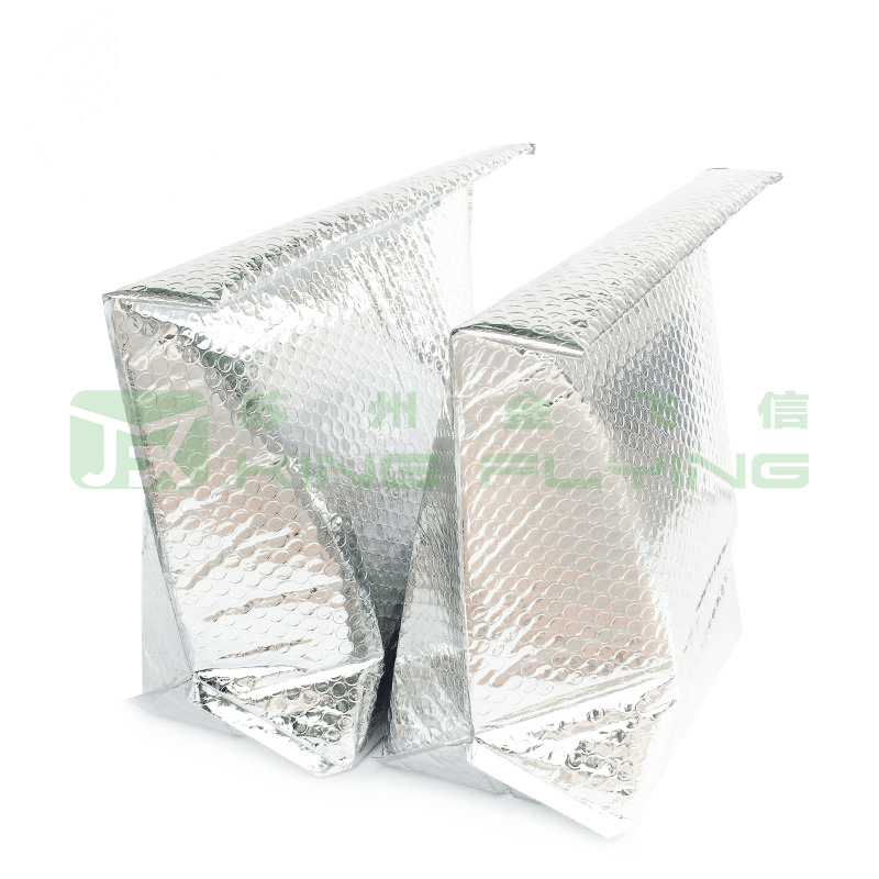 Lightweight Thermal Aluminum Bubble Bag For Meal Prep Food Packaging