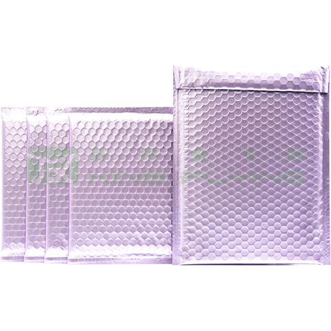 Custom Logo Self-Seal Metallic Bubble Mailer For Electronics Shipping