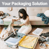 Zip Lock Biodegradable Custom Clear Jewelry Frosted Plastic Packaging Bag
