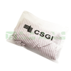 Wholesale Eco Friendly Custom PE Frosted Zipper Bag For T-Shirt