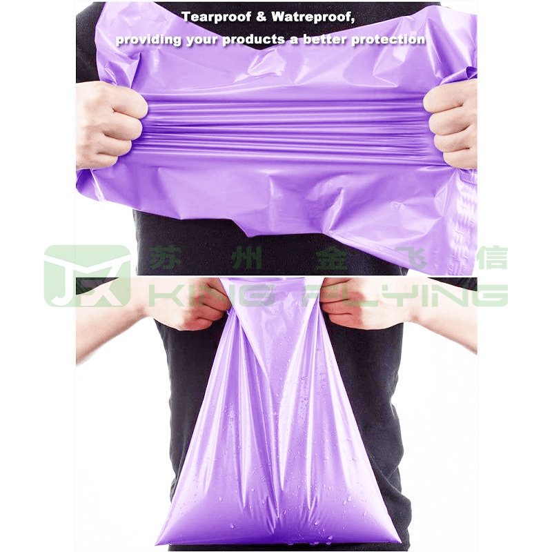 Waterproof Poly Plastic Courier Packaging Bag For Express Shipping Mailing