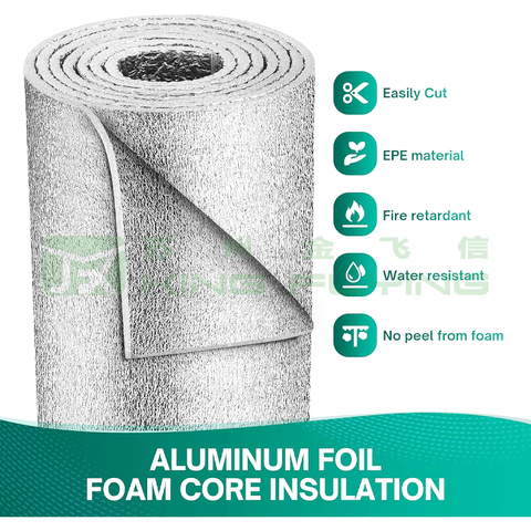 Wholesale Car Use IXPE Foam Aluminum Foil Reflective Insulation Roll