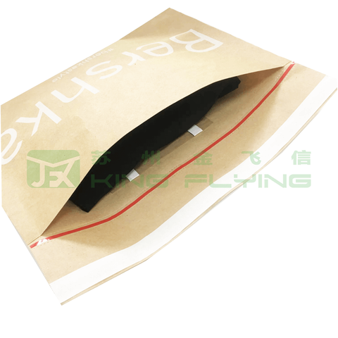 Recyclable Hot Selling Kraft Paper Expandable Mailing Packaging Bag