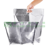 Custom Insulated Box Liner Aluminum Foil Leaking-proof Self-seal Thermal Bag