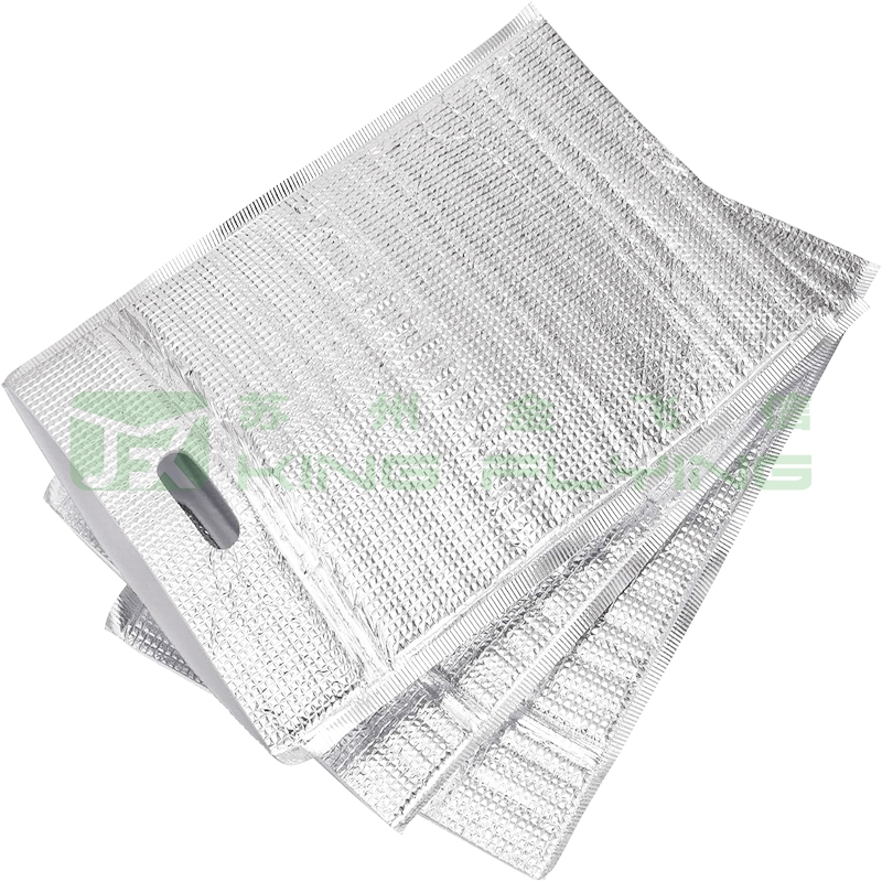 Superior Insulation Cool Food Packaging Tote With Pearl Cotton Walls