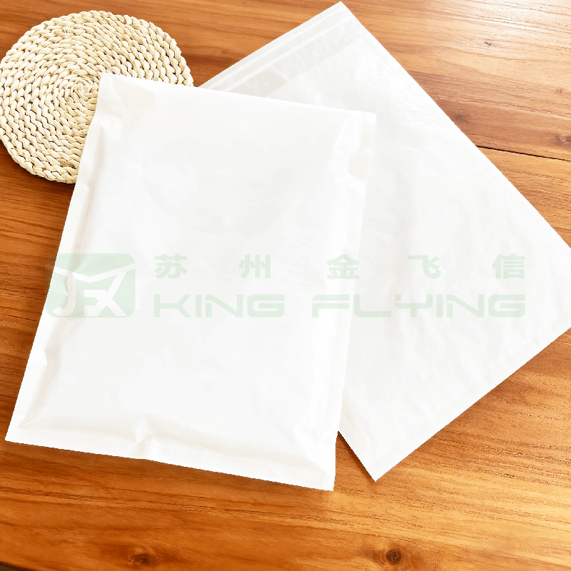 Eco-Friendly Durable Biodegradable Glassine Wax Coated Paper Bag For T-Shirts