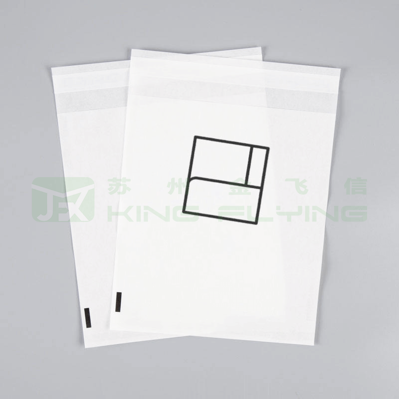 Custom Self-Adhesive Semi-Waxed Eco-Friendly Durable Glassine Paper Bag
