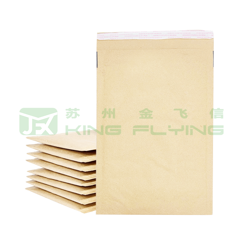 Custom Kraft Paper Honeycomb Cushion Courier Packaging Mailer