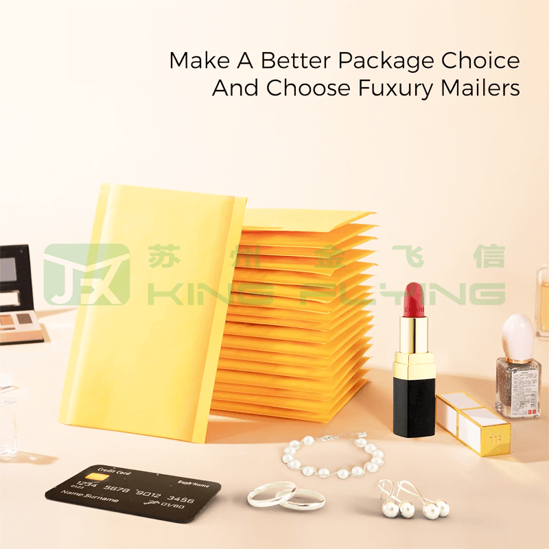 Recyclable Custom Eco Friendly Biodegradable Compostable Kraft Bubble Bag