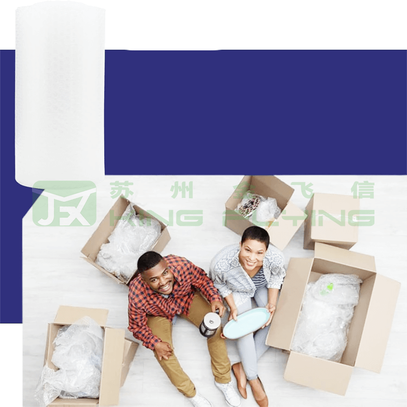 Wholesale Inflatable Eco Friendly Filling Air Bubble Cushion Packaging Film
