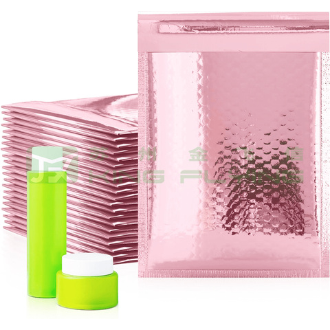 Custom Logo Tear-proof Cushioned Postal Metallic Bubble Packaging Mailer