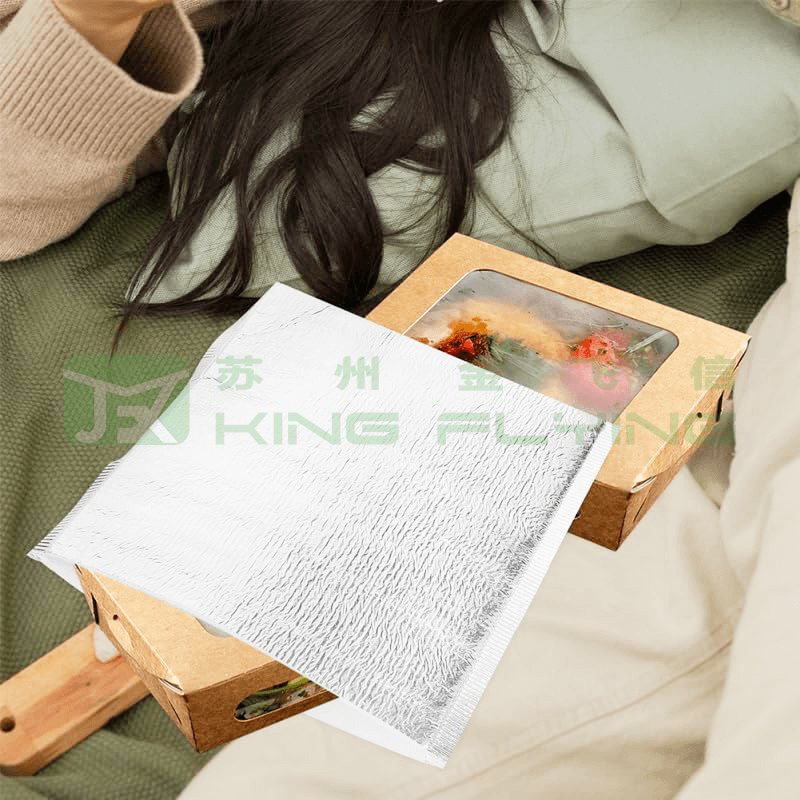 Wholesale Pearl Cotton Aluminum Foil Leakproof Disposable Lunch Insulated Bag