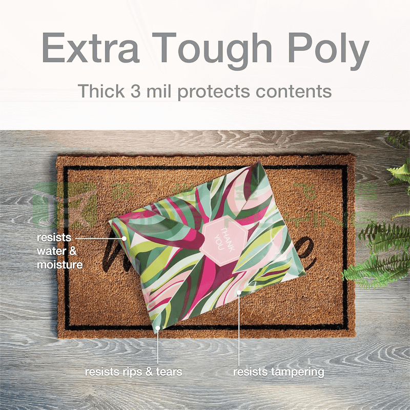 Custom Logo High-Strength Waterproof E-Commerce Shipping Plastic Bag