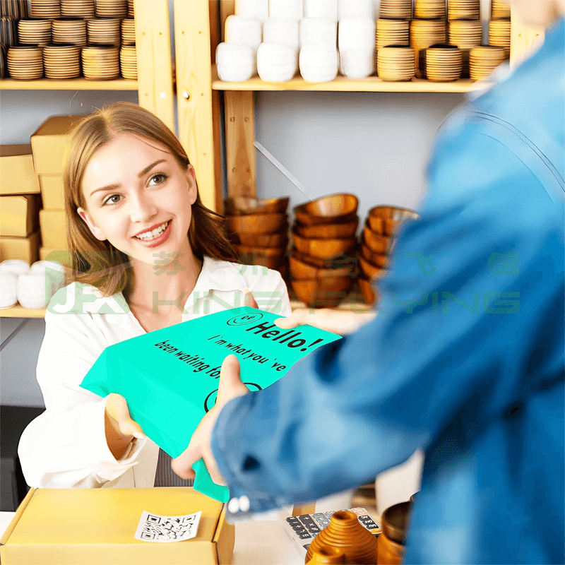 Self Adhesive Design Tamper Proof Plastic Express Bag