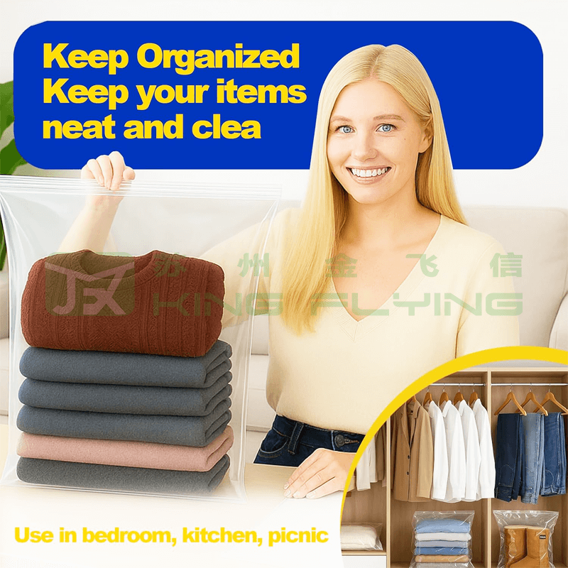 Hot Selling Eco Friendly Custom Logo Printed Plastic Zipper Bag