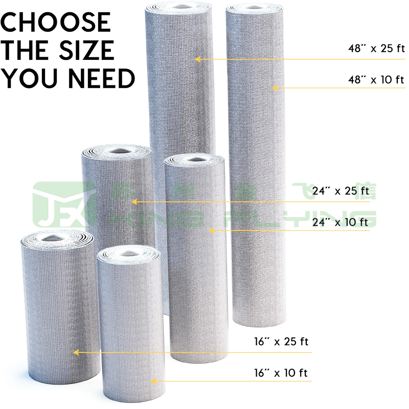 Aluminum Foil Laminated XPE Foam Insulation Material For Roof