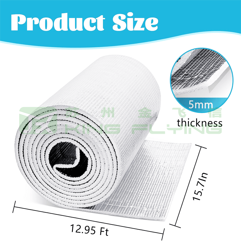 Aluminum Foil PE Foam Heat Reflective Thermal Insulation Material