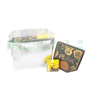 Aluminum Bubble Foil Thermal Insulated Cooler Bag For Food Packaging