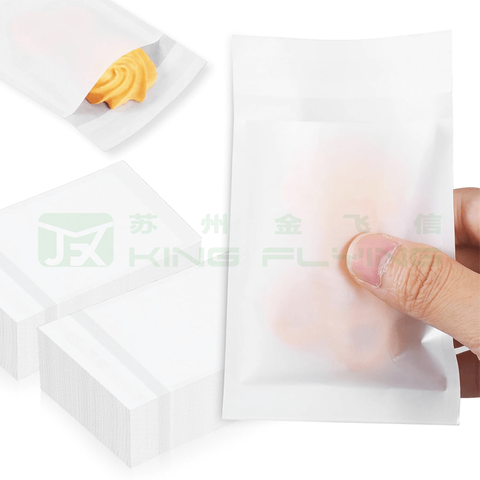 Custom Printed Recyclable Eco-friendly Glassine Bag For Clothing Packaging