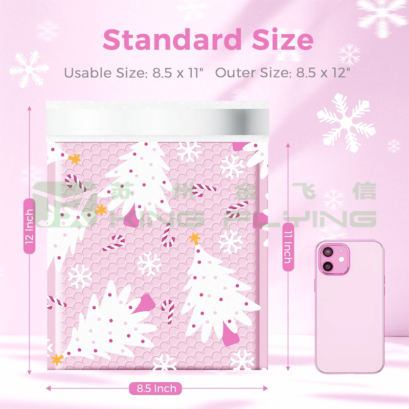 Customized Logo Poly Bubble Mailer For E-commerce Packaging