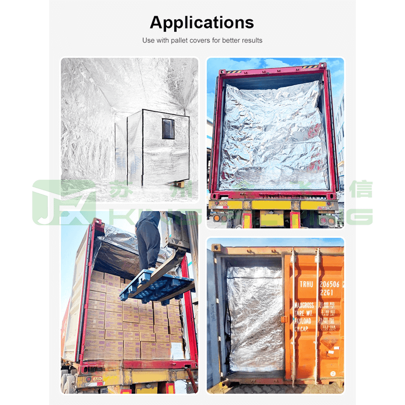 Thermal Insulated Foil Reusable Factory Customization Logo Cooler Pallet Cover