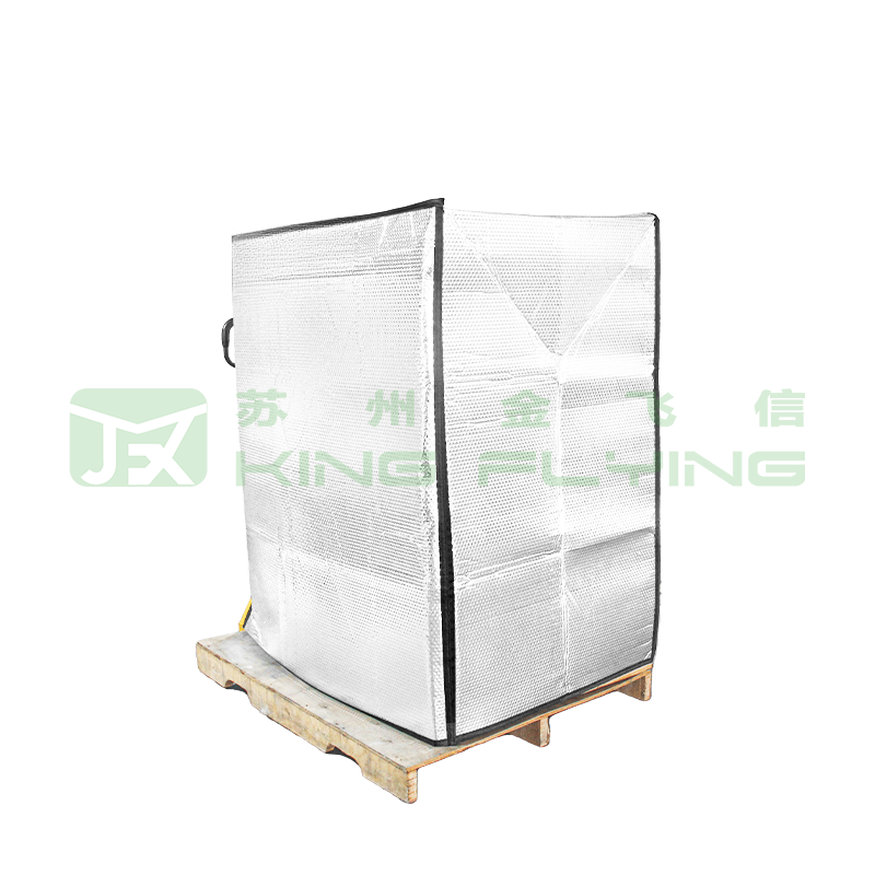 Heat Retention With Aluminum Foil Foam Pallet Packaging Cover