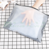Custom Plastic Packaging Eco Friendly Resealable Frosted Zipper Bag