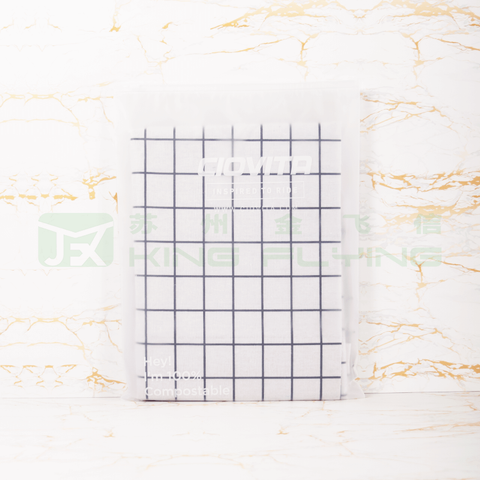 Plastic Waterproof Ziplock Bag With Slider Closure For Clothes Packaging