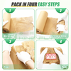 Custom Printed Shockproof Eco Friendly Honeycomb Paper Sleeve For Wrapping