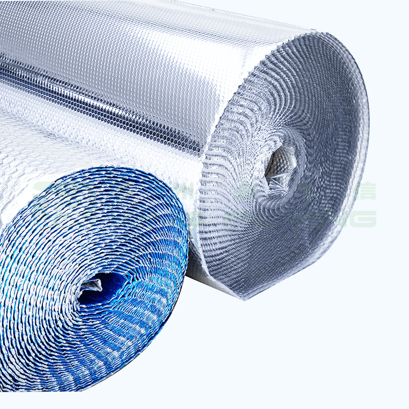 China OEM Aluminum Bubble Foil Roof Heat Insulation Packaging Material