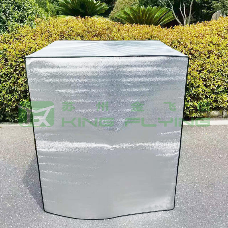 Factory Customized Reusable Thermal Insulated Logistics Shipping Protection Pallet Cover