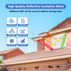 Roof Building Construction Aluminum Foil Bubble Heat Insulation Packaging Material