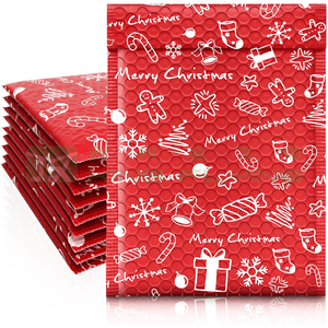 Strong Adhesive Shipping Bubble Padded Plastic Bag For Clothing Packaging