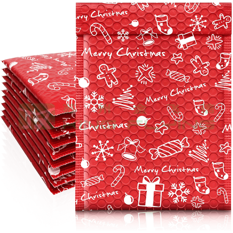 Strong Adhesive Shipping Bubble Padded Plastic Bag For Clothing Packaging