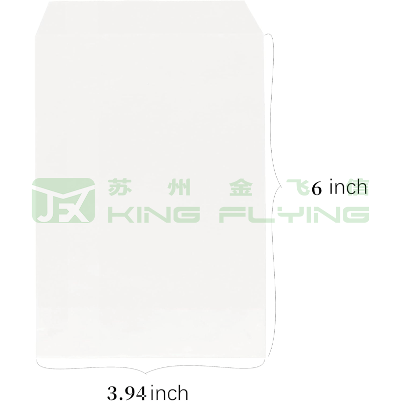 Custom Printed Glassine Biodegradable Packaging Paper Bag For Clothing Socks