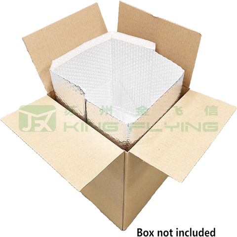 Eco-Friendly Recyclable Aluminum Bubble Cooler Bag For Sustainable Food Packaging