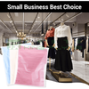 Hot Sale Clothes Zipper Custom Frosted Plastic Packaging Bag