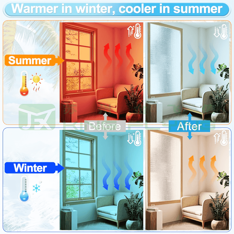 Radiator Reflective Wall Thermal Insulation Aluminum Foil Packaging Material