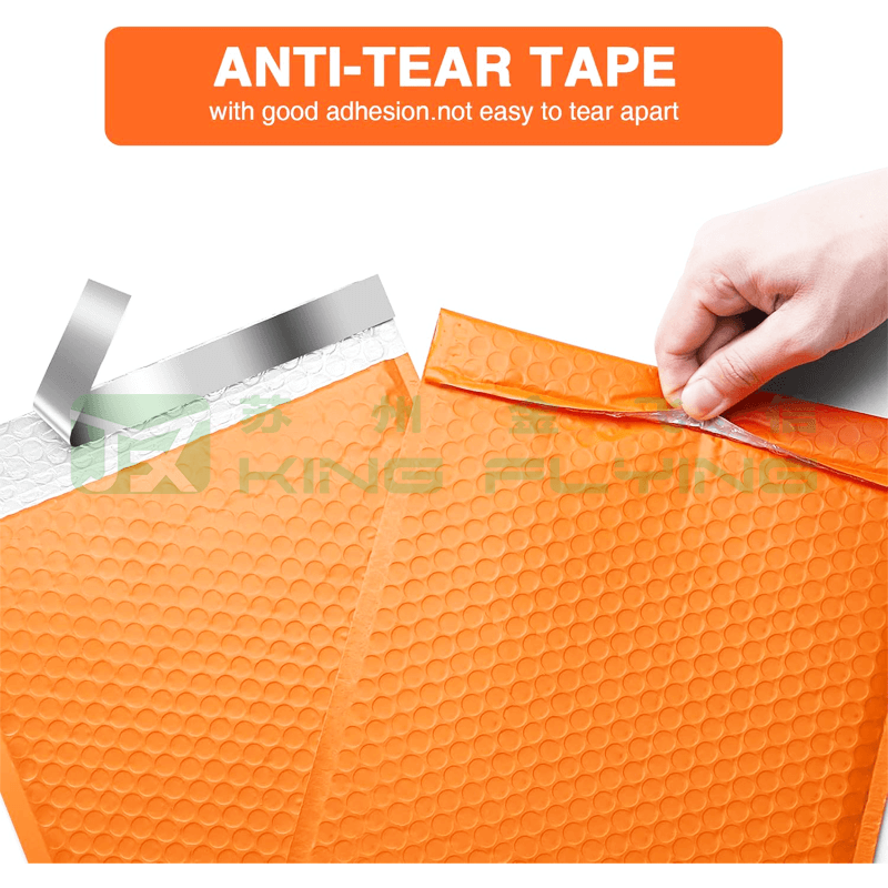 Customization Printed Colorful Logo Poly Bubble Bag For Clothing Packaging