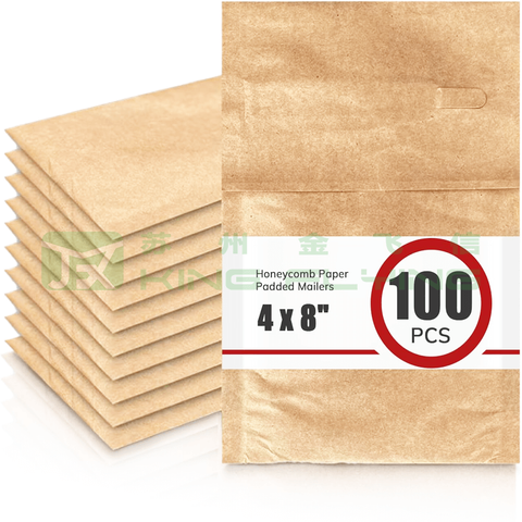Online Trade 100% Biodegradable Recycled Honeycomb Kraft Paper Packaging Mailer