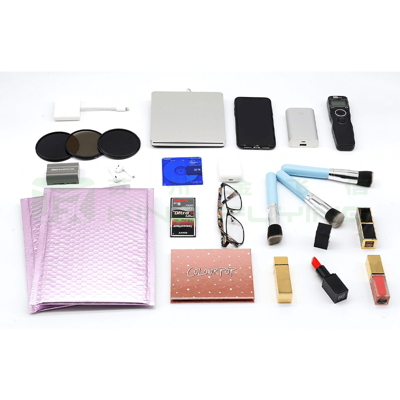 Custom Logo Self-Seal Metallic Bubble Mailer For Electronics Shipping