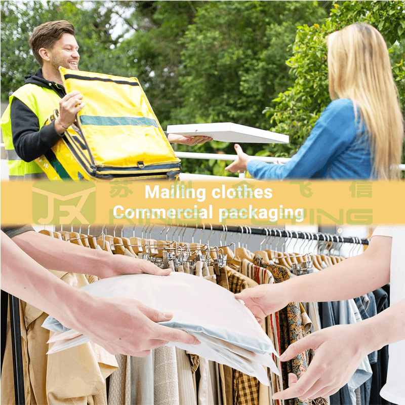 Luxury Customized Frosted Plastic Packaging Slider Zipper Pouch For Clothing