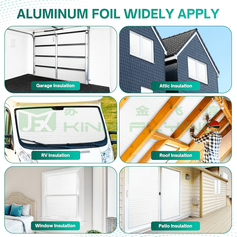 Wholesale Car Use IXPE Foam Aluminum Foil Reflective Insulation Roll