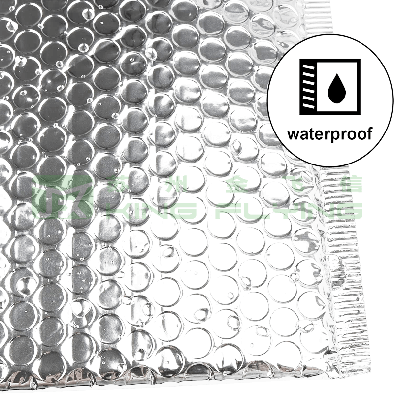 Custom Printed Various Color Foil Metallic Bubble Aluminum Express Bag