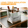 Custom Takeout Aluminum Foil Insulation Thermal Food Delivery Packaging Bag