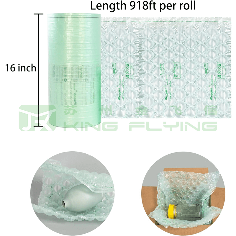 Wholesale PE/PA Inflatable Protective Air Cushion Express Packaging Bubble Film
