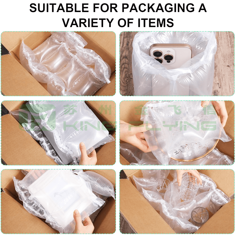 Multi Size Optional Biodegradable Eco Friendly Air Pillow Packaging Bag