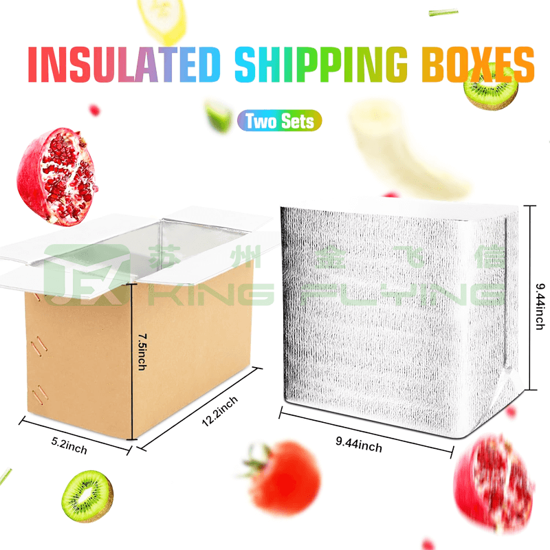 Pearl Cotton Food Grade Takeaway Thermal Insulation Food Packaging Bag