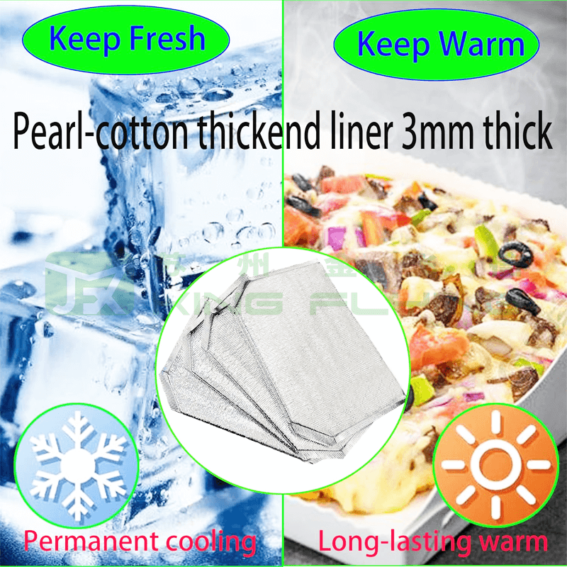 Good Quality Thermal Insulated Hot Cold Cooler Food Packaging Bag
