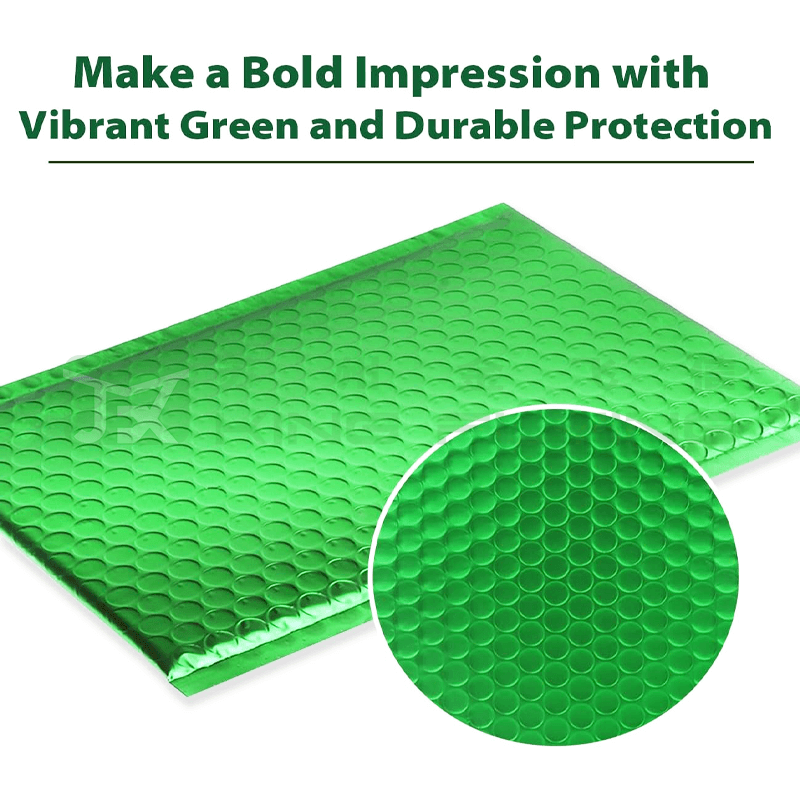 Aluminum Foil Bubble Plastic Metallic Bag For Cell Phone Delivery